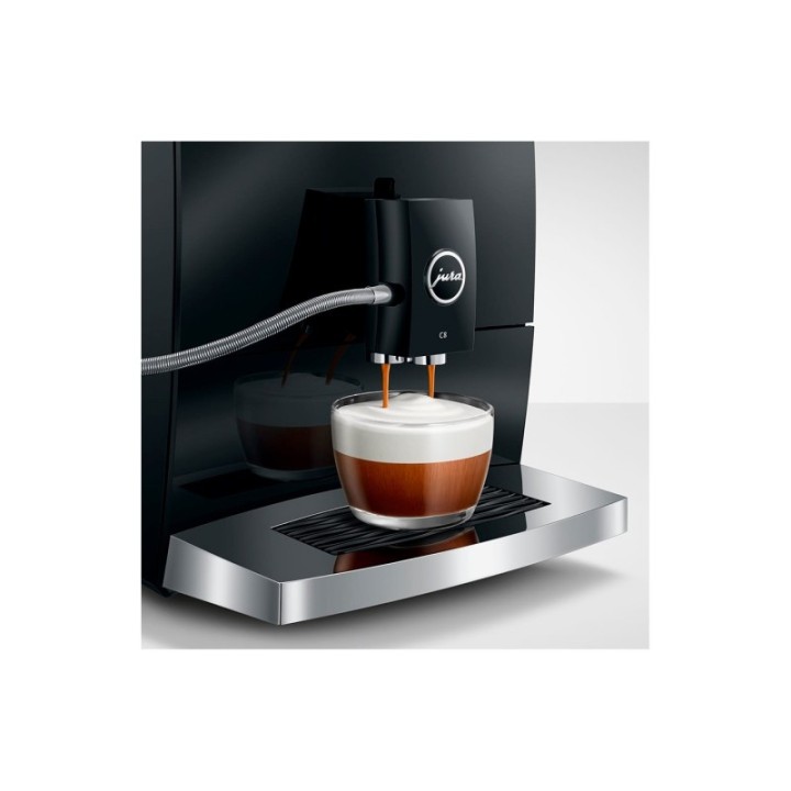 Jura C8 (EA) Piano Black Espressomaskine Inkl. Startpakke