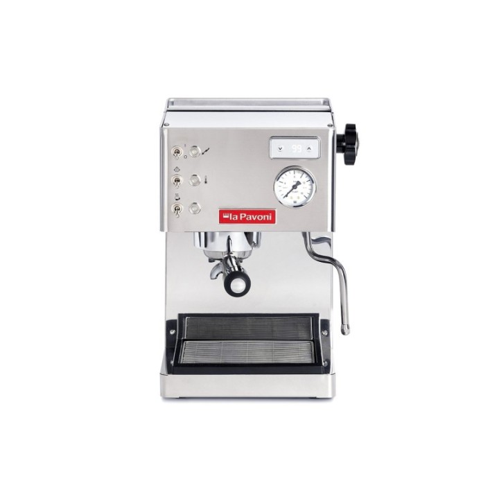 La Pavoni Casa Bar PID Stål LPMCBS02EU Espressomaskine