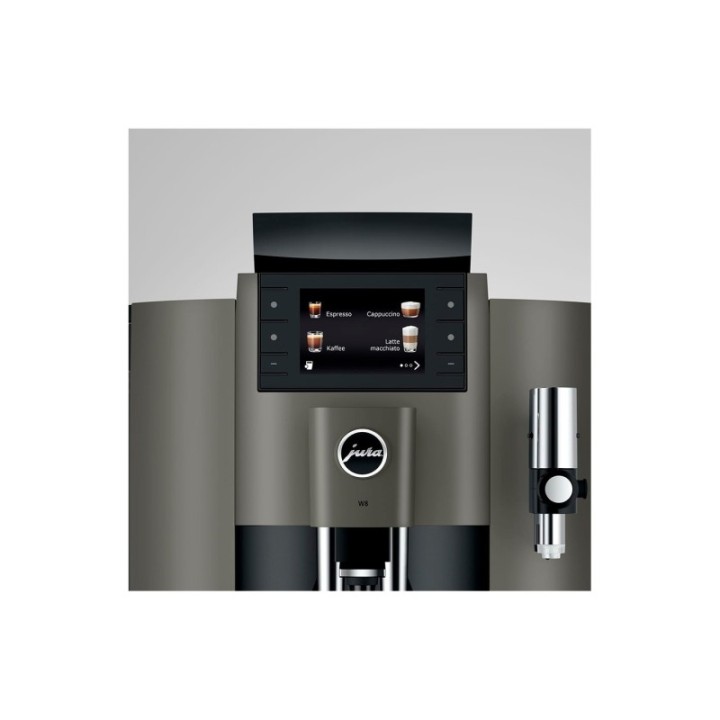 Jura W8 (EA) Dark Inox Espressomaskine Inkl. Startpakke