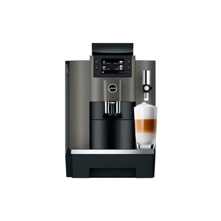 Jura W8 (EA) Dark Inox Espressomaskine Inkl. Startpakke