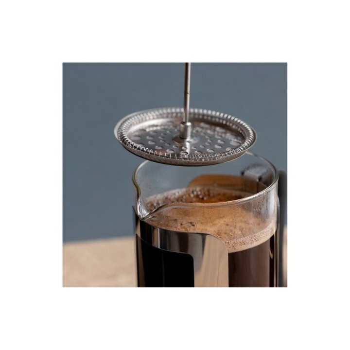 La Cafetière Roma 12 Kop. Stempelkande Rustfrit Stål