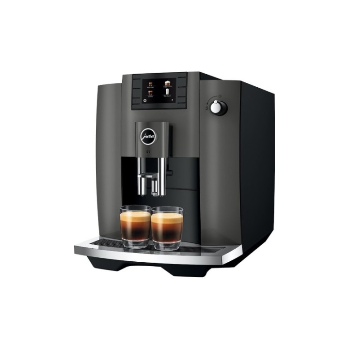 Jura E6 (EC) Dark Inox Espressomaskine Inkl. Pleje & 3kg Kaffe