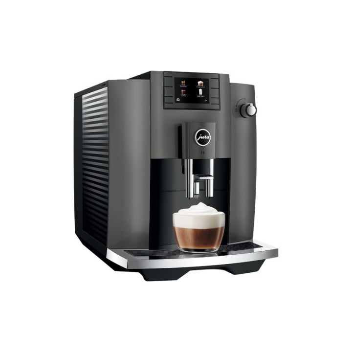 Jura E6 (EC) Dark Inox Espressomaskine Inkl. Pleje & 3kg Kaffe