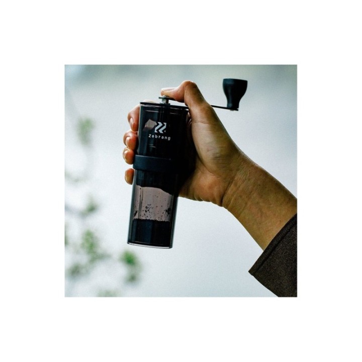 Hario Zebrang Manuel Kaffemølle Sort