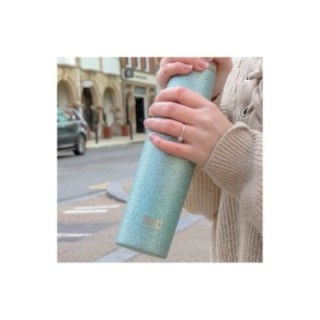 BUILT Apex Termoflaske 0,54 L Blå Glitter