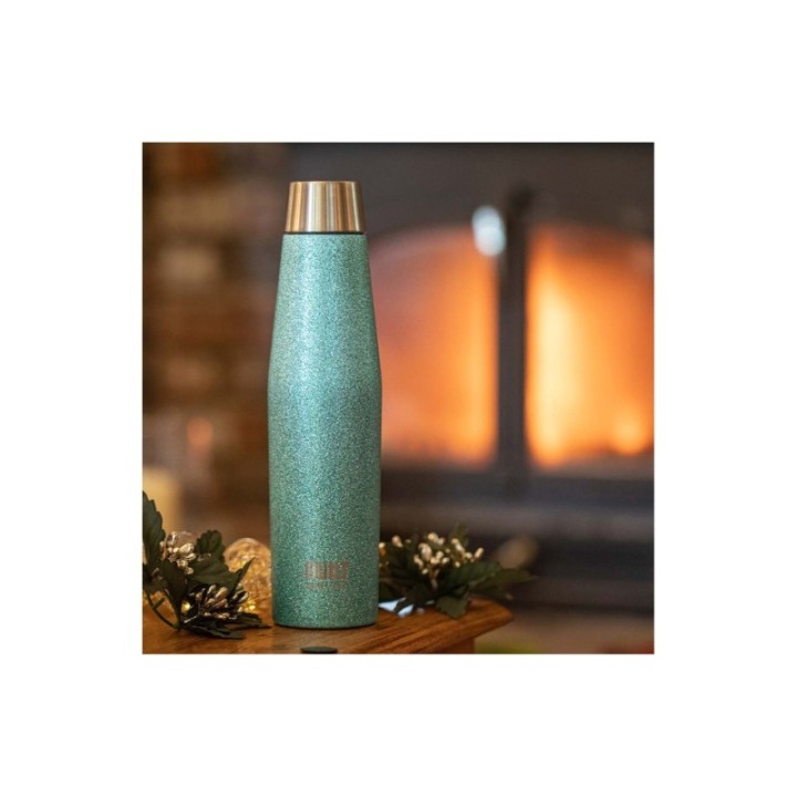 BUILT Apex Termoflaske 0,54 L Blå Glitter