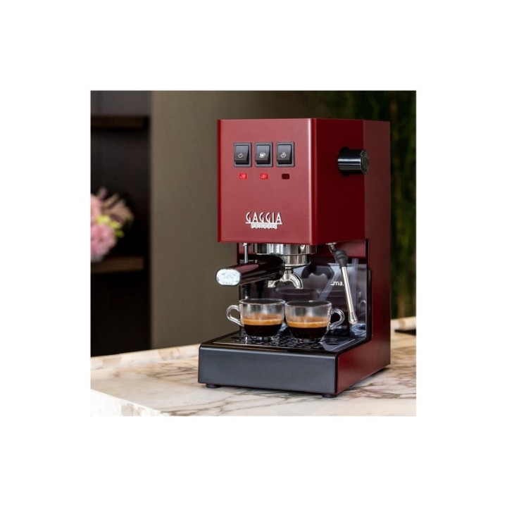 Gaggia Classic E24 Rød Espressomaskine