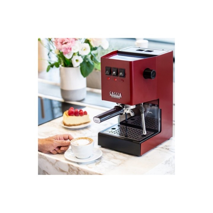 Gaggia Classic E24 Rød Espressomaskine
