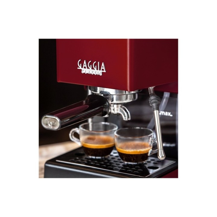 Gaggia Classic E24 Rød Espressomaskine