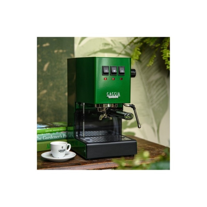 Gaggia Classic E24 Jungle Green Espressomaskine