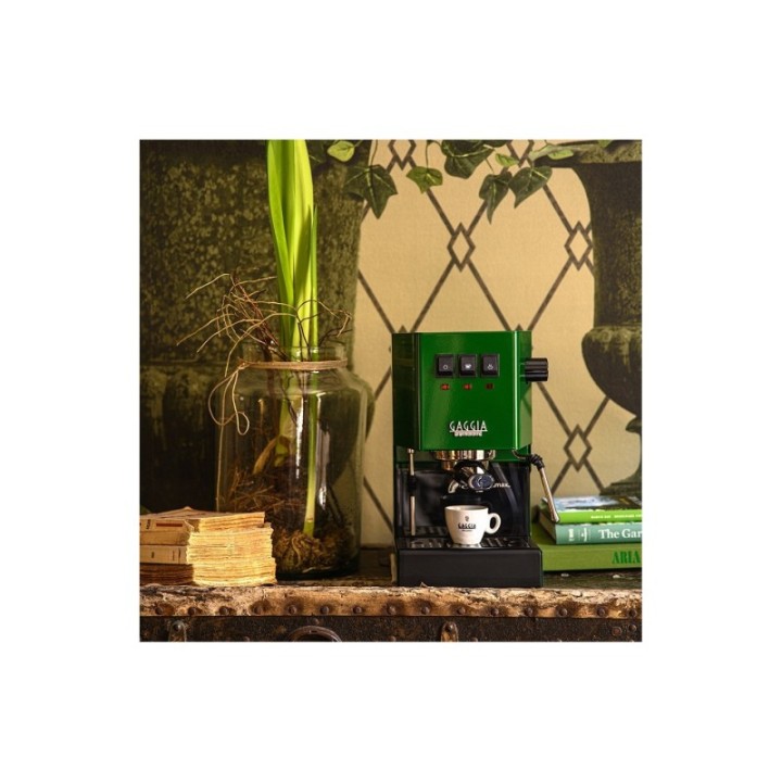 Gaggia Classic E24 Jungle Green Espressomaskine