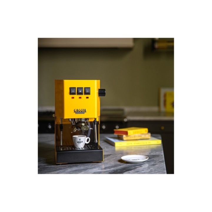 Gaggia Classic E24 Sunshine Yellow Espressomaskine