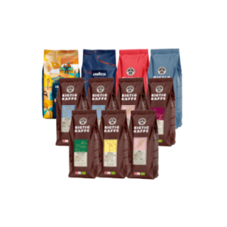 Rigtig Kaffe & Lavazza Mixpakke 6,2kg Hele kaffebønner