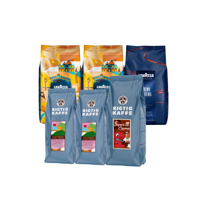 Mixpakke 5kg Hele kaffebønner