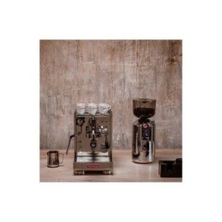 La Pavoni Mini Cellini LPSMCS01EU Espressomaskine Inkl. Eureka Mignon Zero Mat Sort Espressokværn