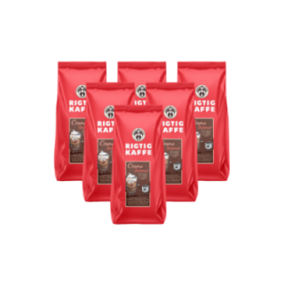 Rigtig Kaffe Crema Intenso 6kg Hele kaffebønner