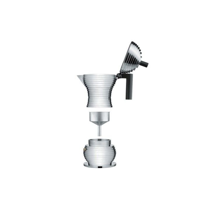 Alessi Pulcina Induktion 6 Kop. Espressokande Sort