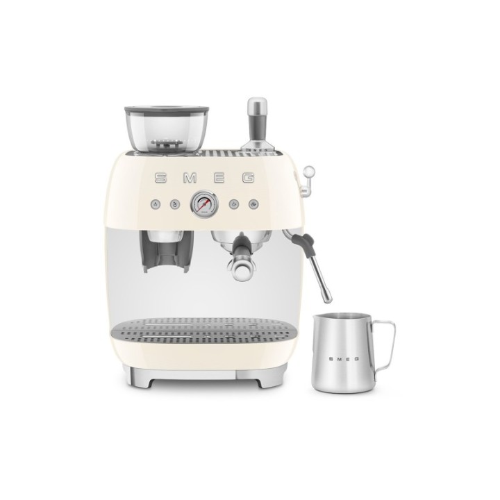 Smeg EGF03CREU Manuel espressomaskine Inkl. Mælkekande & 1,5kg Rigtig Kaffe