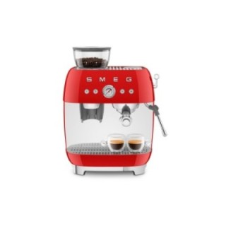 Smeg EGF03RDEU Manuel espressomaskine Inkl. Mælkekande & 1,5kg Rigtig Kaffe