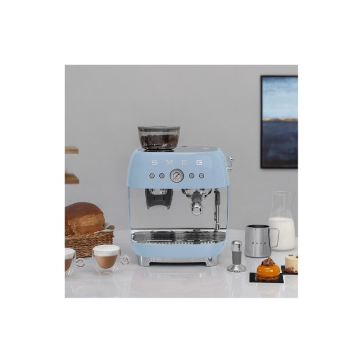 Smeg EGF03PBEU Manuel espressomaskine Inkl. Mælkekande & 1,5kg Rigtig Kaffe