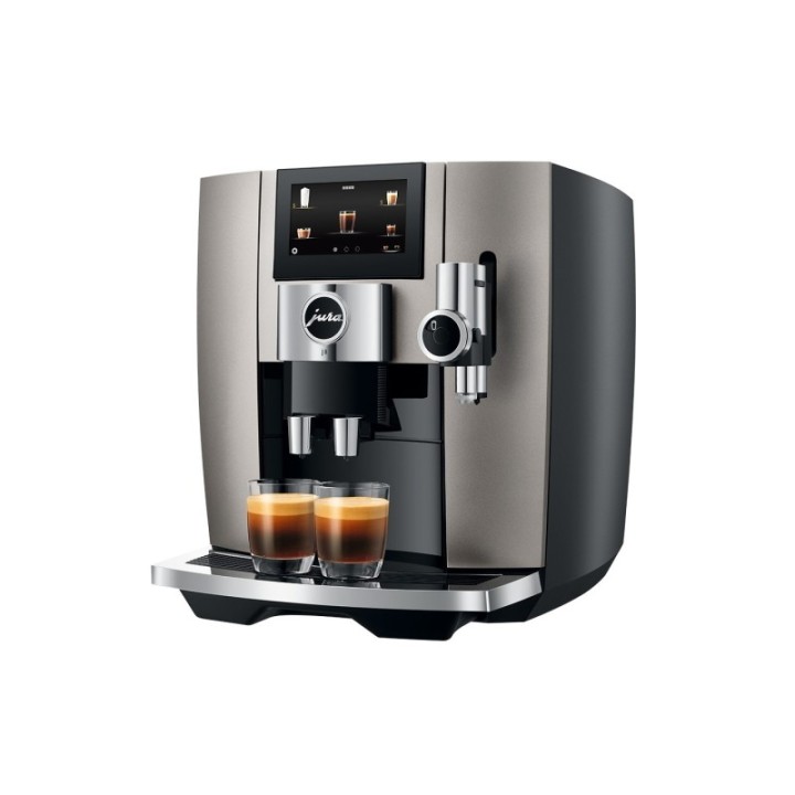 Jura J8 (EA) Inkl. Plejepakke, Mælkebeholder, Filter & 3 kg kaffe