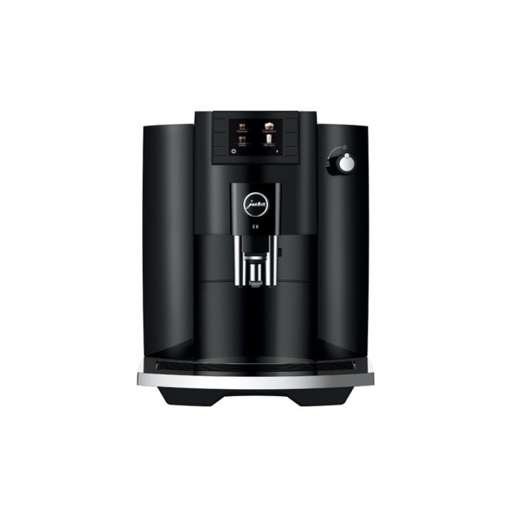 Jura E6 (EC) Piano Black Inkl. Filter, Rens, Afkalkning & 1500g kaffe