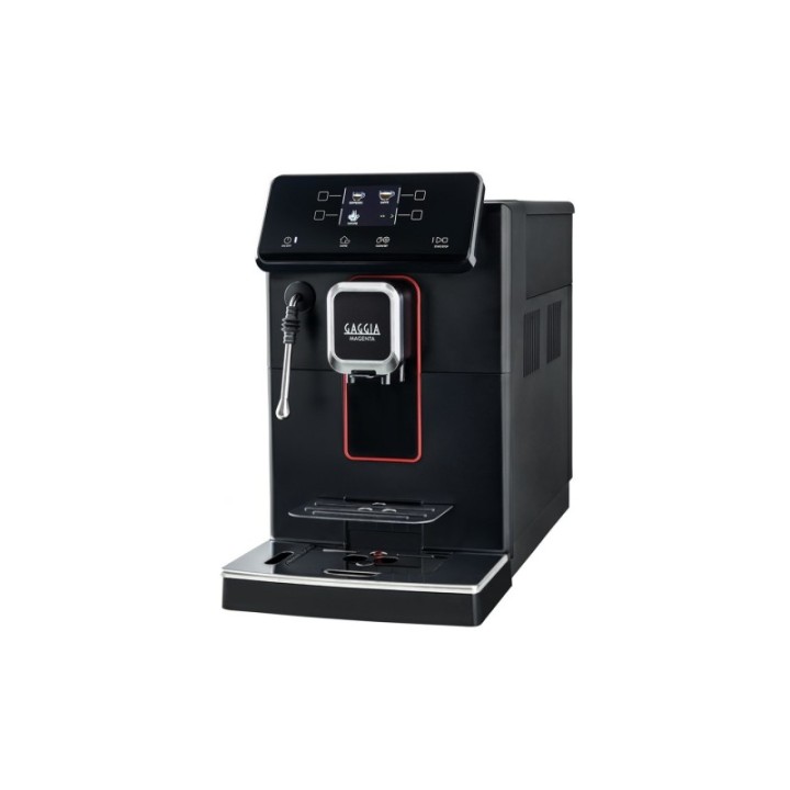 Gaggia Magenta Plus Inkl. Mælkekande og 6x400g Rigtig Kaffe Brun Serie