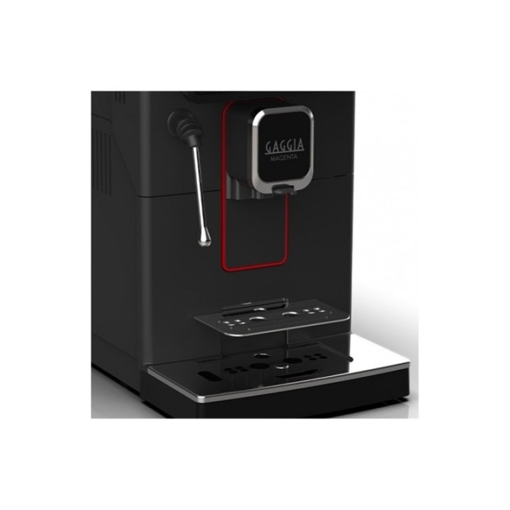 Gaggia Magenta Plus Inkl. Mælkekande og 6x400g Rigtig Kaffe Brun Serie