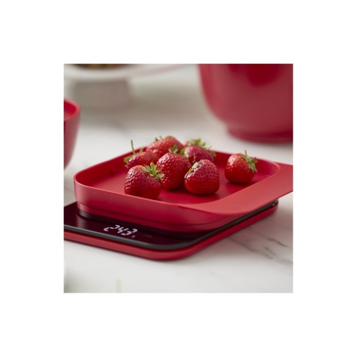 Rosti Mensura Kaffevægt/Køkkenvægt Rød
