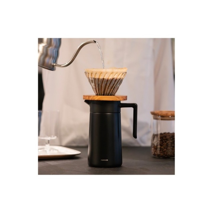 Hario termokande 800 ml Sort