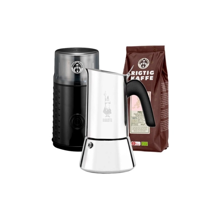 Bialetti Venus Elegance Espressokande Inkl. Kaffemølle & kaffebønner