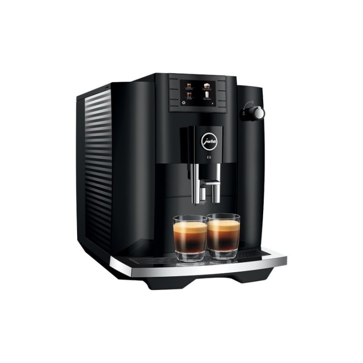 Jura E6 (EC) Piano Black Espressomaskine Inkl. Startpakke