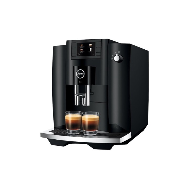 Jura E6 (EC) Piano Black Espressomaskine Inkl. Startpakke
