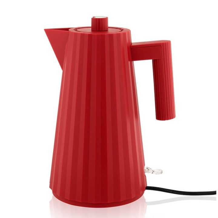 Alessi Plissé Elkedel 1,7 L Rød Alessi Plissé Elkedel 1,7 L Rød