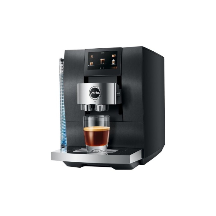 Jura Z10 (EA) Aluminium Black Espressomaskine Inkl. Startpakke DK sprog, Mælkebeholder, 3kg Rigtig Kaffe & Pleje