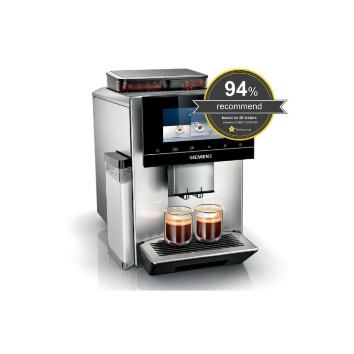 Siemens TQ907R03 EQ900 s700 Inkl. 6kg Rigtig Kaffe Crema Intenso