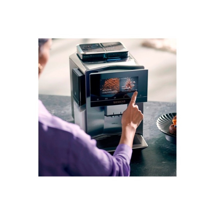 Siemens TQ907RZ3 EQ900 Plus Espressomaskine Inkl. 3kg Rigtig Kaffe & Pleje