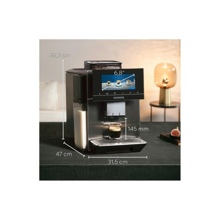 Siemens TQ905RZ5 EQ900 Plus Espressomaskine Inkl. Termokande & Pleje