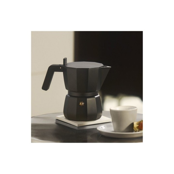 Alessi Moka 1 Kop. Espressokande Sort