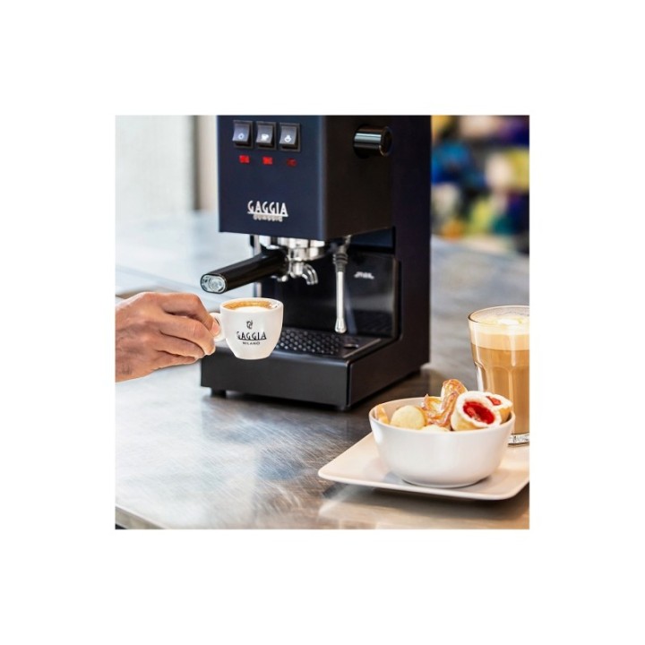 Gaggia Classic E24 Blå Espressomaskine Inkl. Eureka Mignon Perfetto & Baristaudstyr