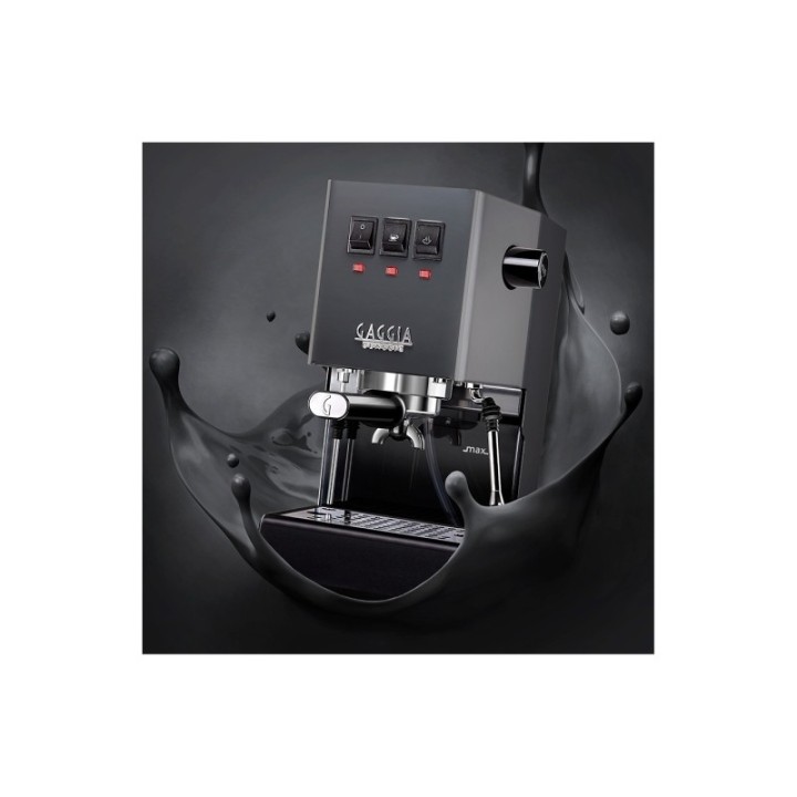 Gaggia Classic E24 Grå Espressomaskine Inkl. Eureka Mignon Perfetto & Baristaudstyr