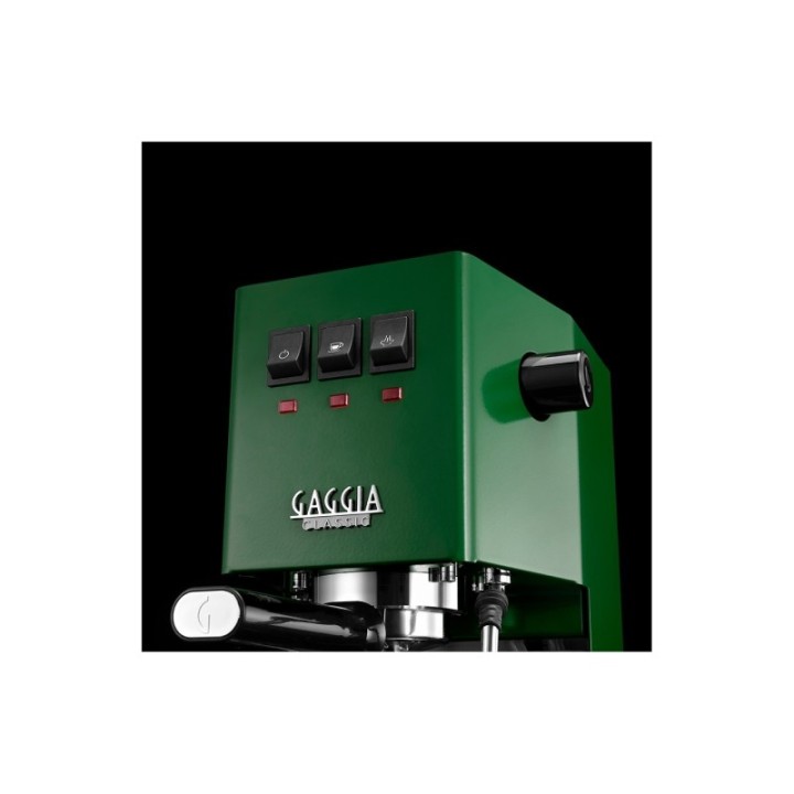 Gaggia Classic E24 Jungle Green Espressomaskine Inkl Eureka Mignon Perfetto & Baristaudstyr