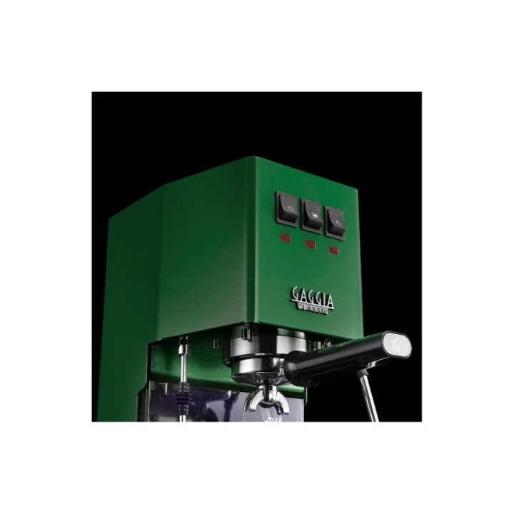 Gaggia Classic E24 Jungle Green Espressomaskine Inkl Baristaudstyr