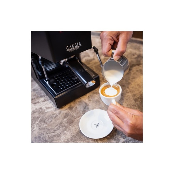 Gaggia Classic E24 Sort Espressomaskine Inkl. Eureka Mignon Perfetto & Baristaudstyr