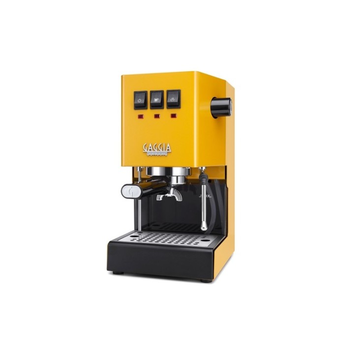 Gaggia Classic E24 Sunshine Yellow Espressomaskine Inkl. Baristaudstyr