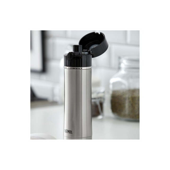 Thermos  Termoflaske Sipp Drikkeflaske 0,53 L Stål/sort