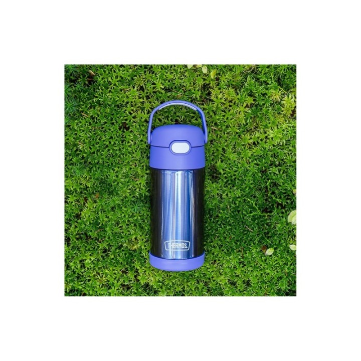 Thermos  Funtainer Drikkeflaske m. Sugerør 355 ml Violet