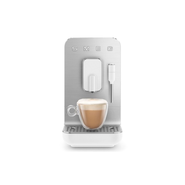 Smeg BCC12WHMEU Hvid Inkl. Mælkekande & Crema Intenso 1kg kaffebønner