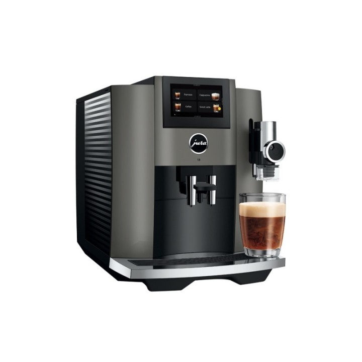 Jura S8 (EB) Inkl. Startpakke DK sprog & 6kg Crema Intenso kaffebønner