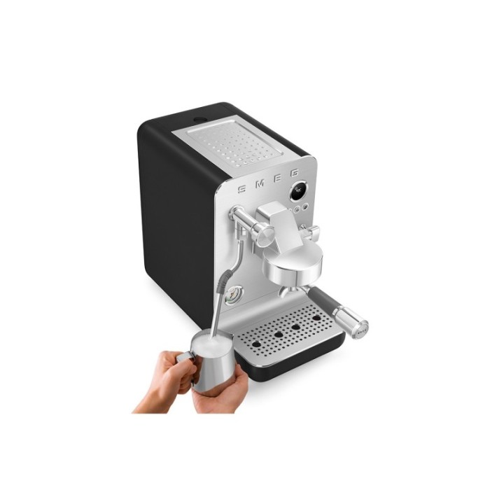 Smeg EMC02BLMEU Minipro Semiautomatisk Espressomaskine